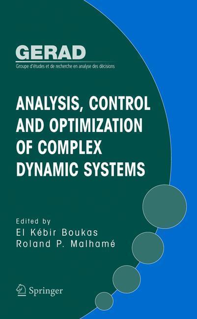 Analysis, Control and Optimization of Complex Dynamic Systems 