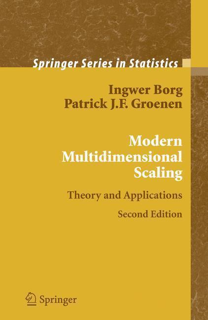 Modern Multidimensional Scaling Theory and Applications