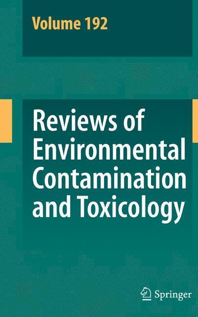 Reviews of Environmental Contamination and Toxicology 192 