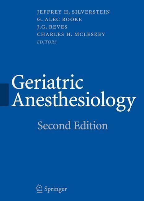 Geriatric Anesthesiology 