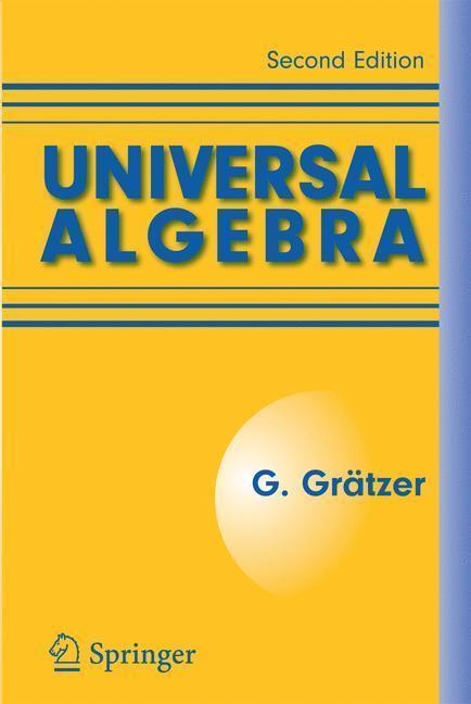 Universal Algebra 