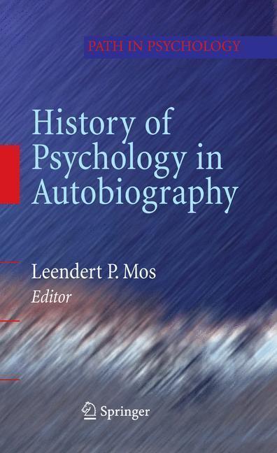 History of Psychology in Autobiography 