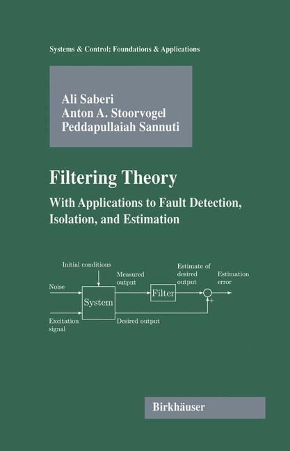 Filtering Theory With Applications to Fault Detection, Isolation, and Estimation