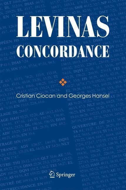 Levinas Concordance 
