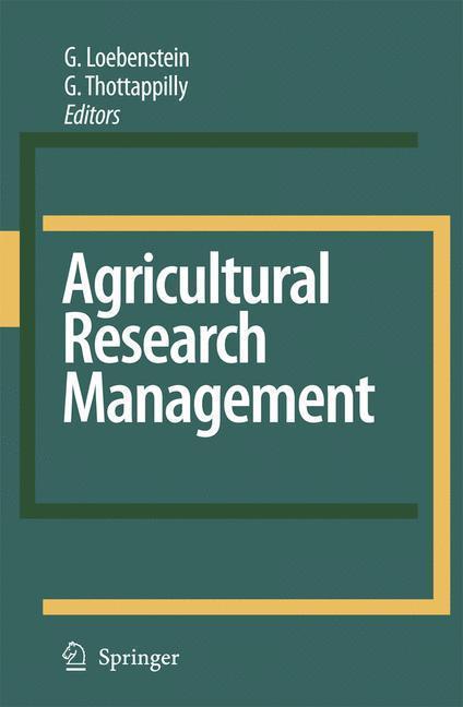 Agricultural Research Management 