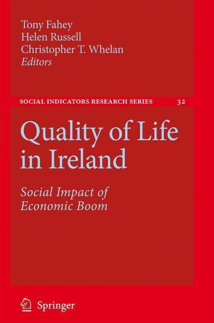 Quality of Life in Ireland Social Impact of Economic Boom