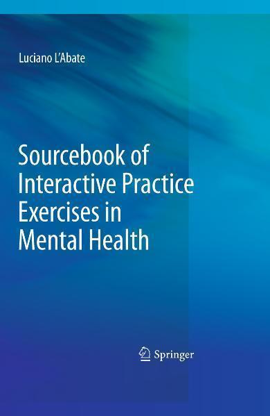 Sourcebook of Interactive Practice Exercises in Mental Health 