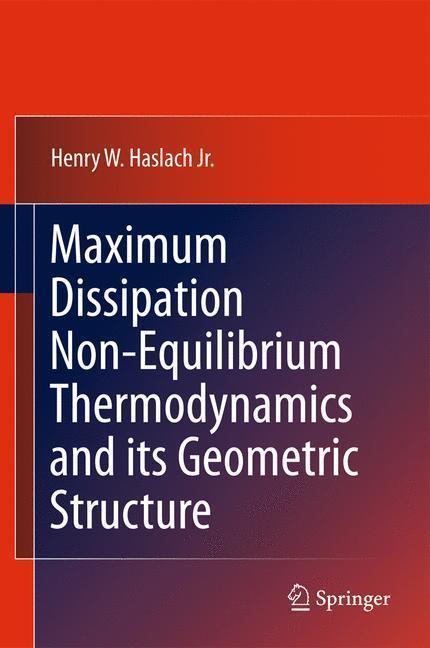 Maximum Dissipation Non-Equilibrium Thermodynamics and its Geometric Structure 