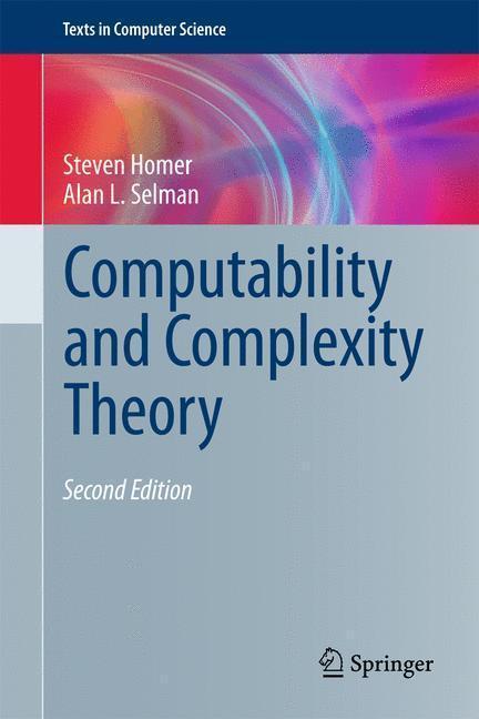 Computability and Complexity Theory 