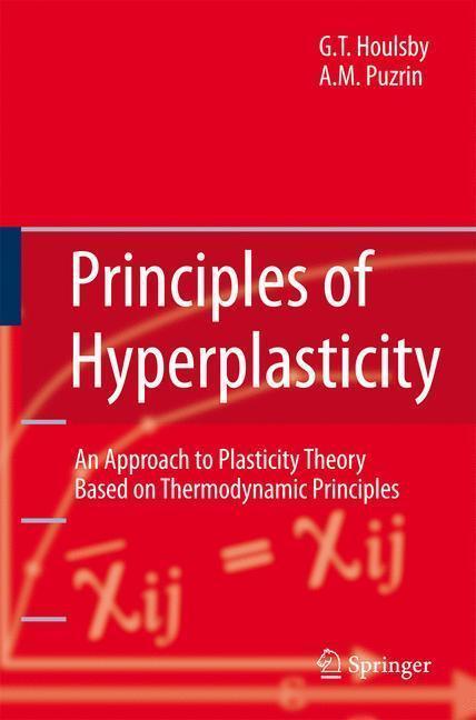 Principles of Hyperplasticity An Approach to Plasticity Theory Based on Thermodynamic Principles