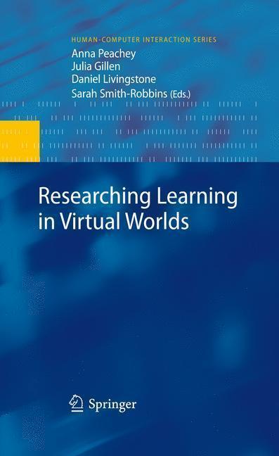 Researching Learning in Virtual Worlds 