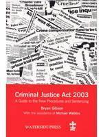Criminal Justice Act 2003 