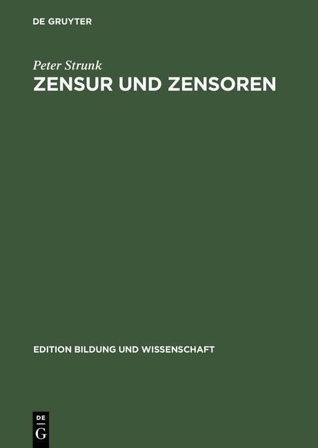 Zensur und Zensoren Medienkontrolle und Propagandapolitik unter sowjetischer Besatzungsherrschaft in Deutschland