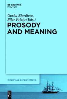 Prosody and Meaning 