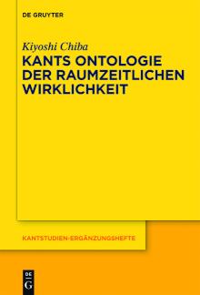 Kants Ontologie der raumzeitlichen Wirklichkeit Versuch einer anti-realistischen Interpretation der 'Kritik der reinen Vernunft'