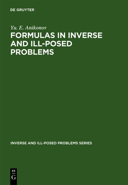 Formulas in Inverse and Ill-Posed Problems 