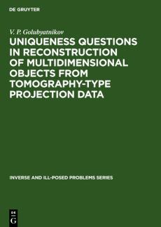 Uniqueness Questions in Reconstruction of Multidimensional Objects from Tomography-Type Projection Data 