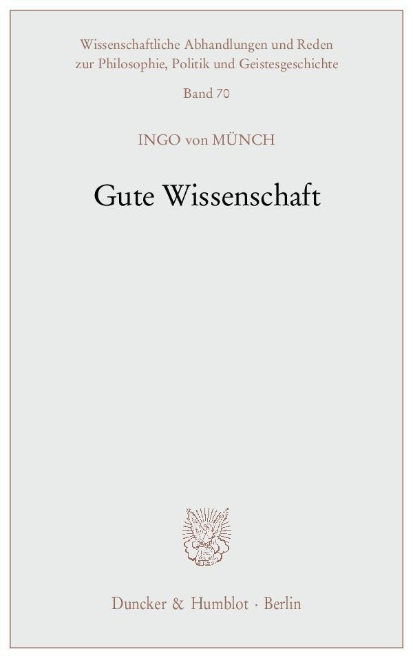 Gute Wissenschaft. 