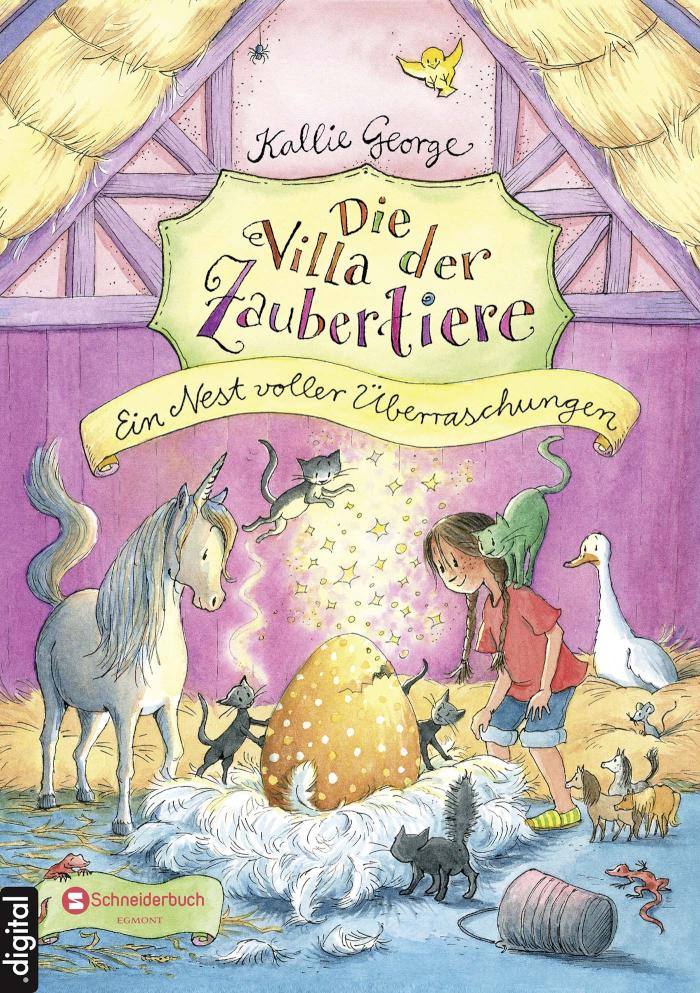 Die Villa der Zaubertiere, Band 02 Ein Nest voller Überraschungen