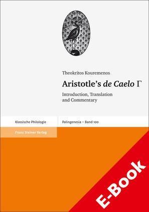Aristotle's 'de Caelo' III Introduction, Translation and Commentary