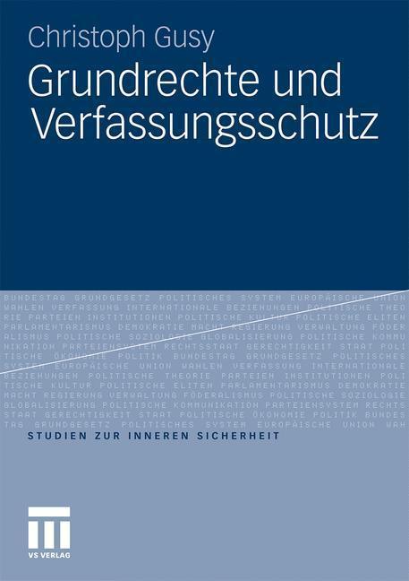 Grundrechte und Verfassungsschutz 
