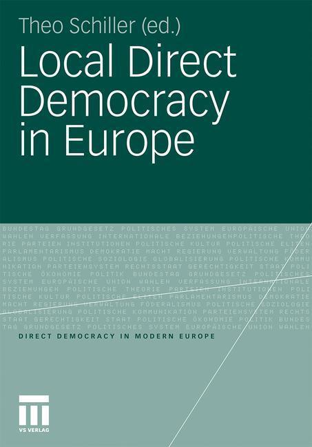 Local Direct Democracy in Europe 