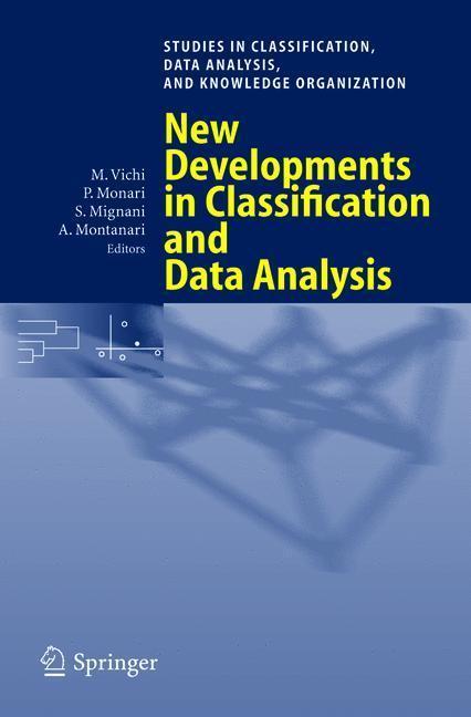 New Developments in Classification and Data Analysis Proceedings of the Meeting of the Classification and Data Analysis Group (CLADAG) of the Italian Statistical Society, University of Bologna, September 22-24, 2003