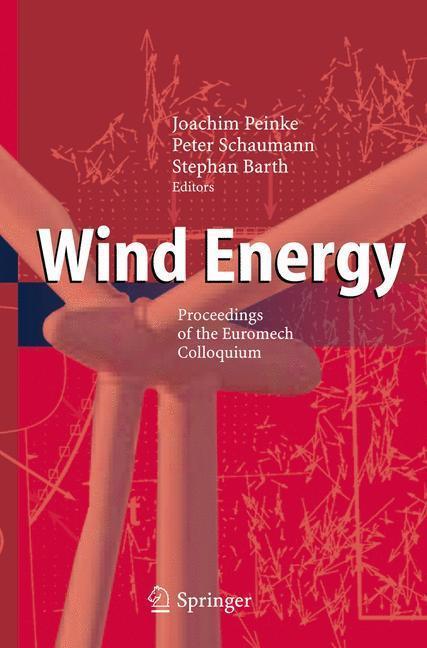 Wind Energy Proceedings of the Euromech Colloquium