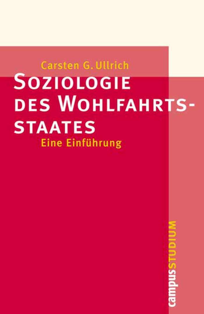 Soziologie des Wohlfahrtsstaates Eine Einführung