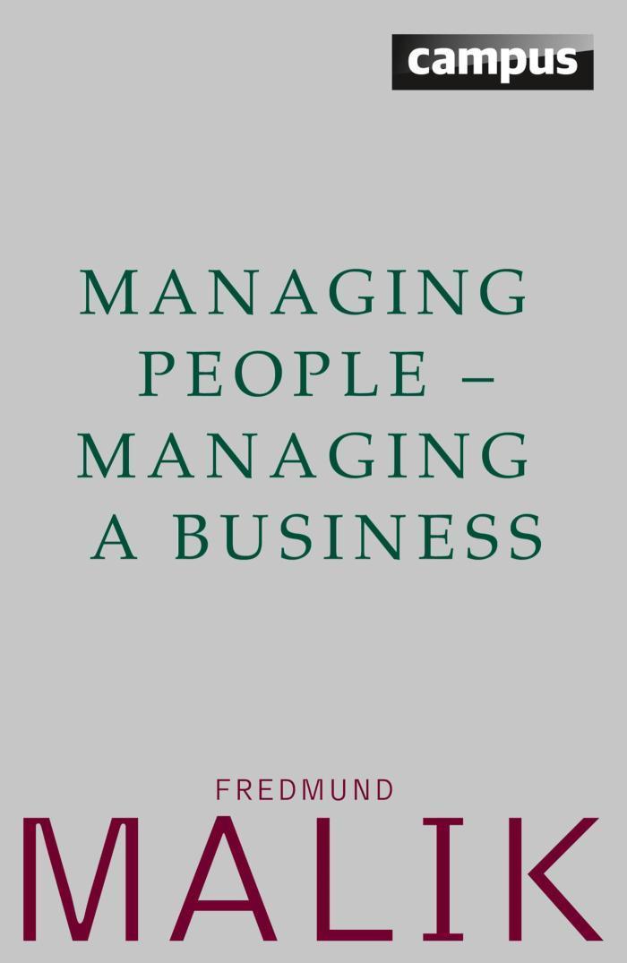 Managing People - Managing a Business 