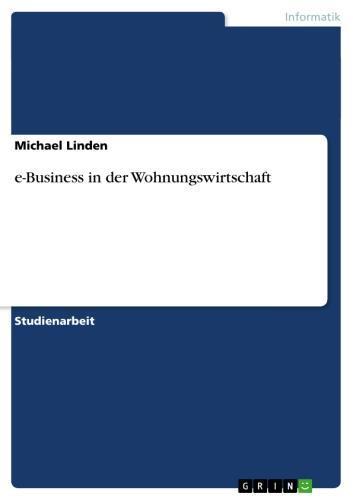 e-Business in der Wohnungswirtschaft 