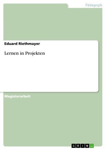Lernen in Projekten 