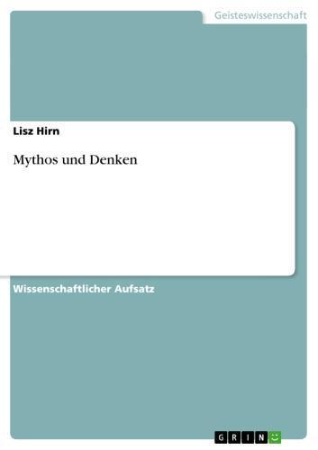 Mythos und Denken 