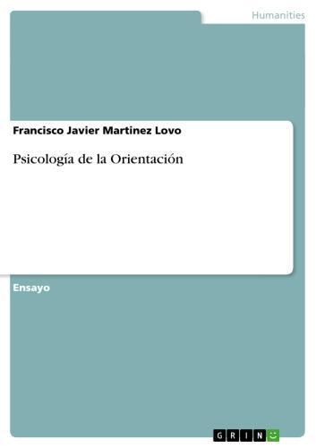 Psicología de la Orientación 