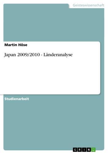 Japan 2009/2010 - Länderanalyse 