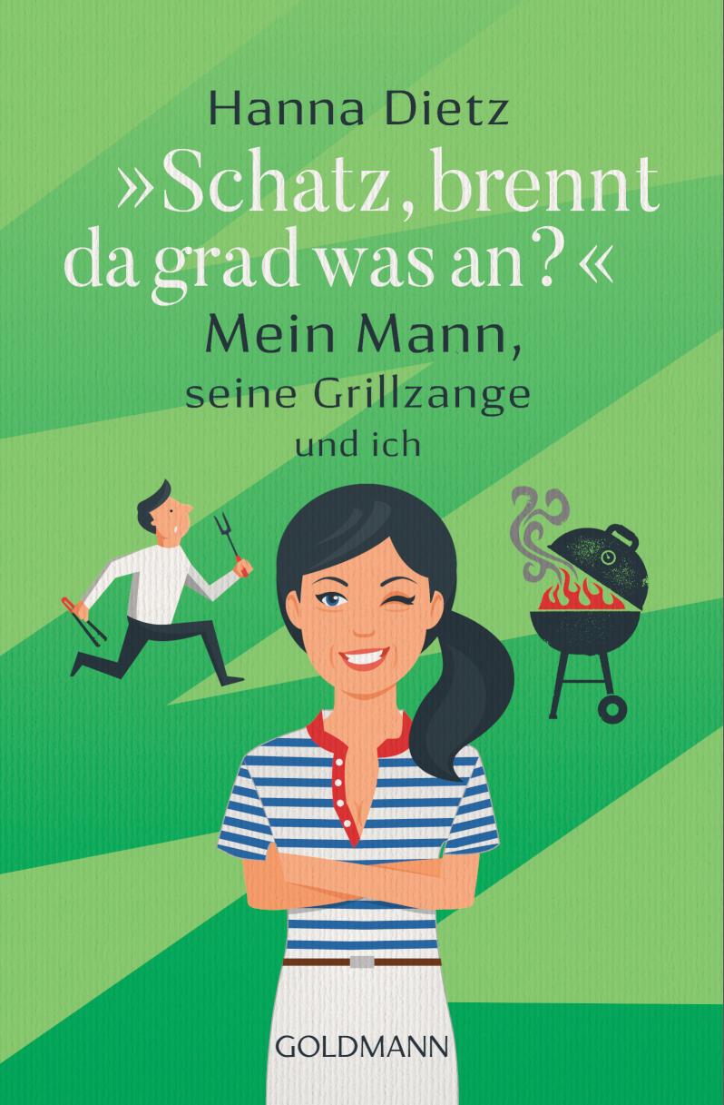 'Schatz, brennt da grad was an?' Mein Mann, seine Grillzange und ich