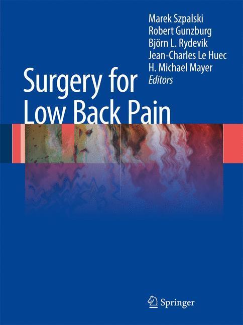 Surgery for Low Back Pain 