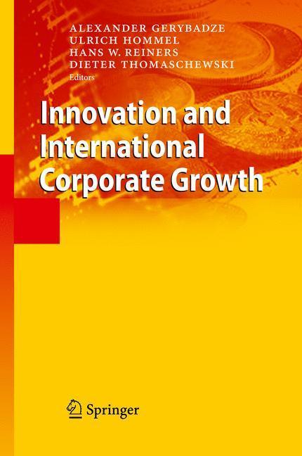 Innovation and International Corporate Growth 