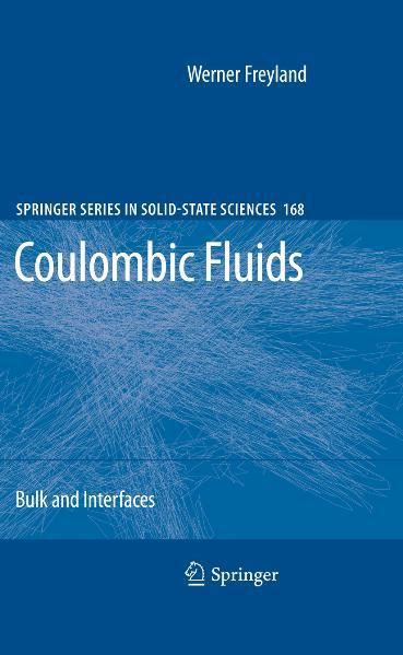 Coulombic Fluids Bulk and Interfaces
