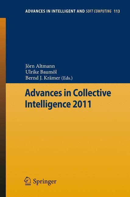 Advances in Collective Intelligence 2011 