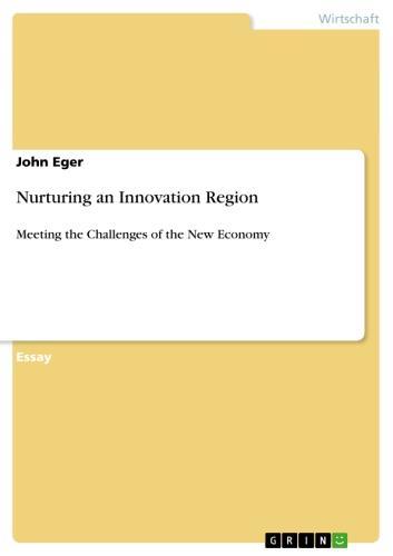 Nurturing an Innovation Region Meeting the Challenges of the New Economy