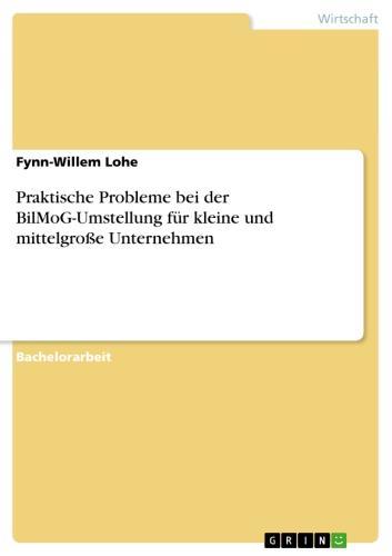 Praktische Probleme bei der BilMoG-Umstellung für kleine und mittelgroße Unternehmen 