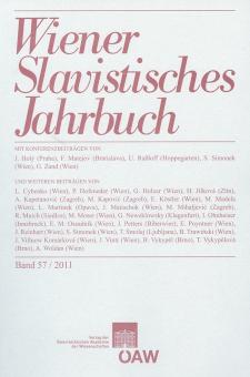 Wiener Slavistisches Jahrbuch / Band 57/2011 