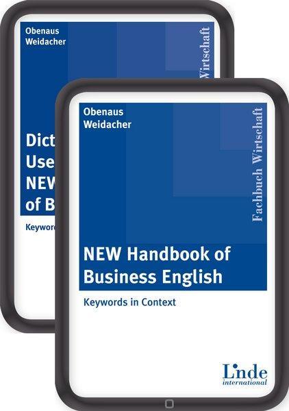 Package 'NEW Handbook of Business English' und 'Dictionary and User´s Guide to the NEW Handbook of Business English' 2 Bände