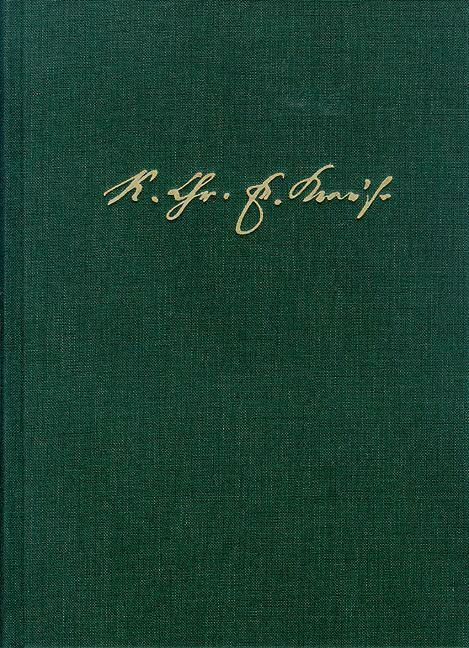 Karl Christian Friedrich Krause: Ausgewählte Schriften / Band III: Vermischte Schriften Band III