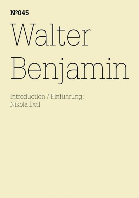 Walter Benjamin Pariser Passagen(dOCUMENTA (13): 100 Notes - 100 Thoughts, 100 Notizen - 100 Gedanken # 045)
