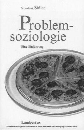 Problemsoziologie. Eine Einführung 