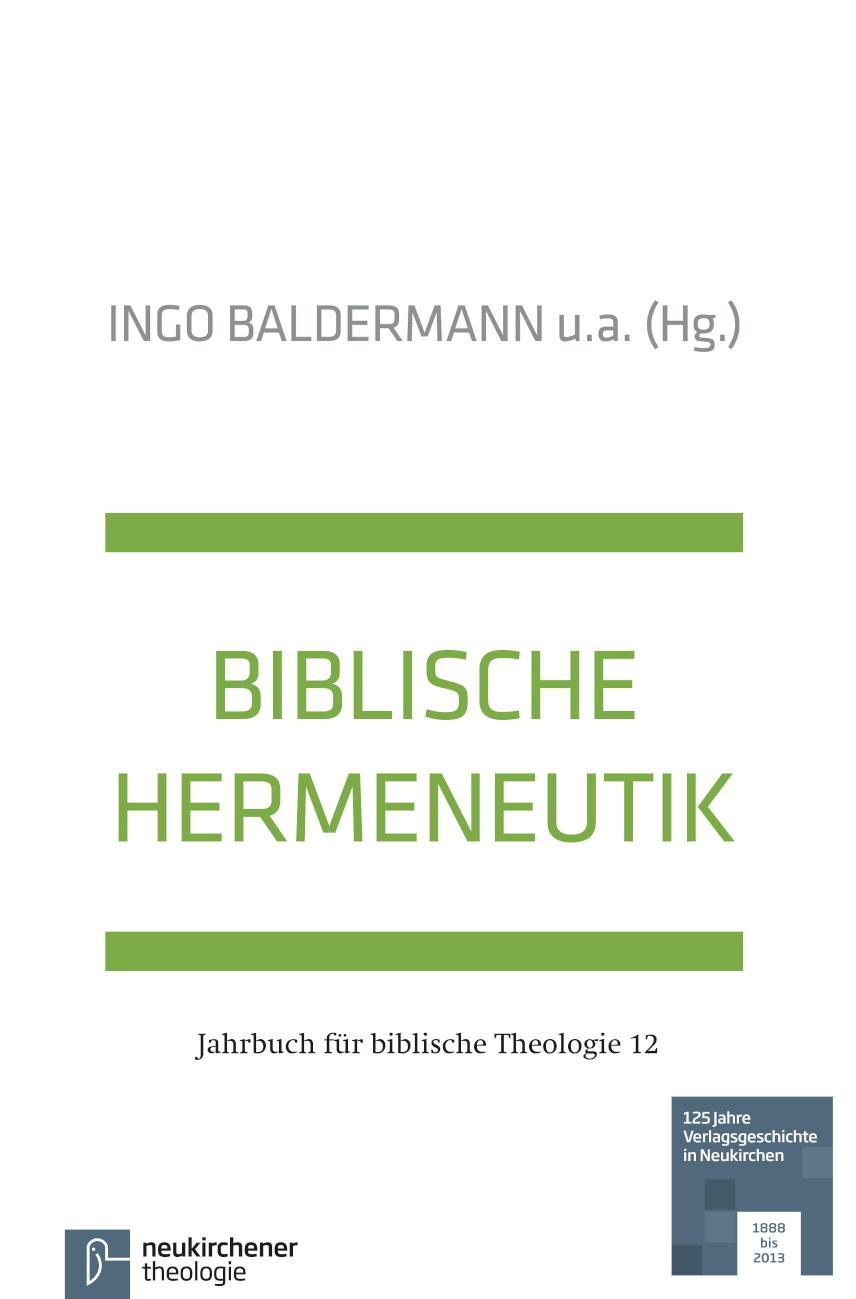 Biblische Hermeneutik 