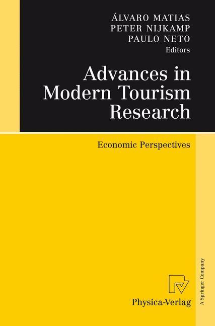 Advances in Modern Tourism Research Economic Perspectives