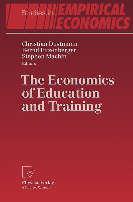 The Economics of Education and Training 